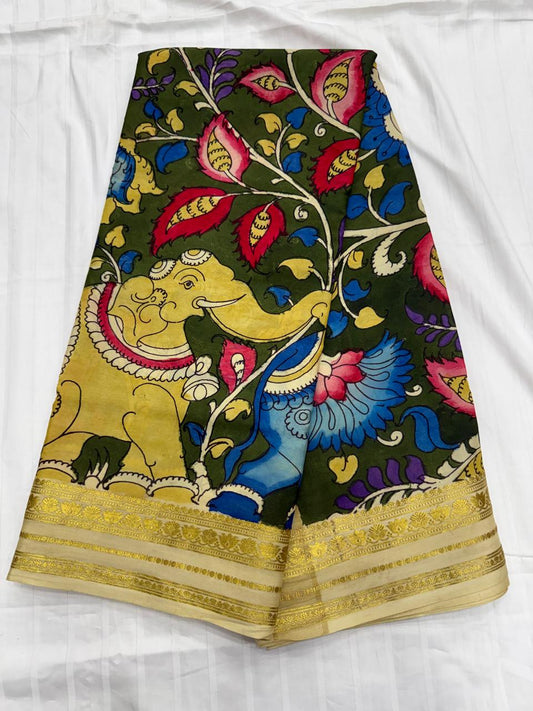 Kalamkari Mysore Silk