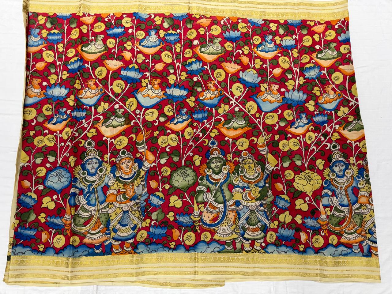 Kalamkari Mysore Silk