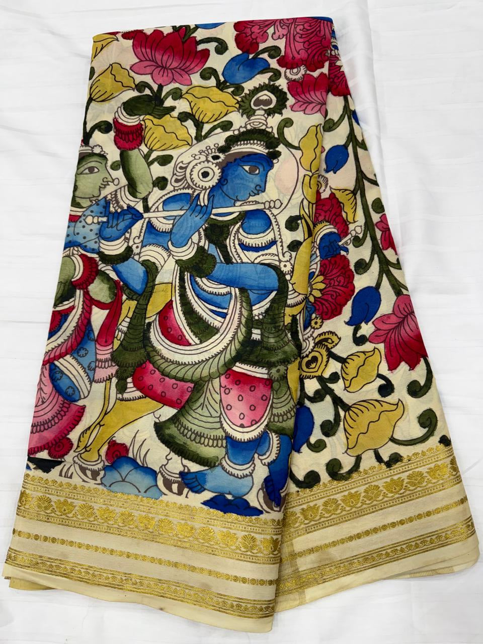 Kalamkari Mysore Silk