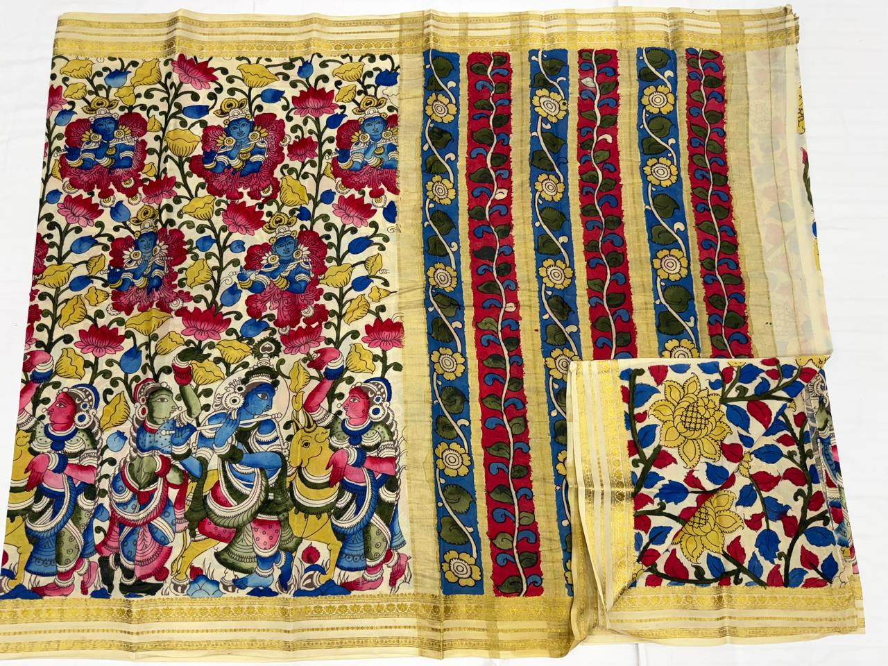 Kalamkari Mysore Silk