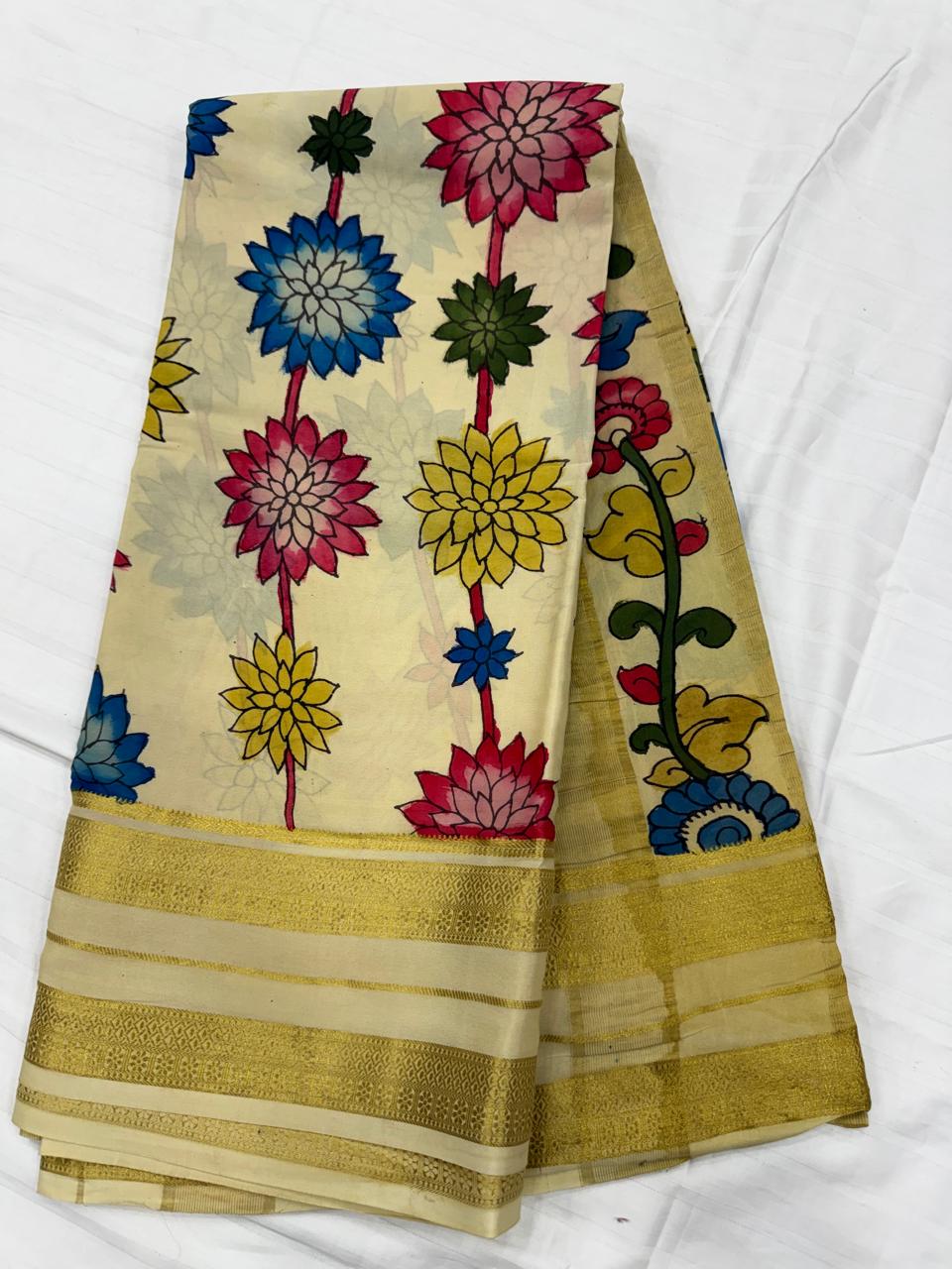 Kalamkari Mysore Silk