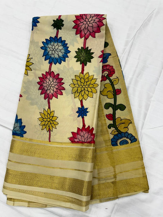 Kalamkari Mysore Silk