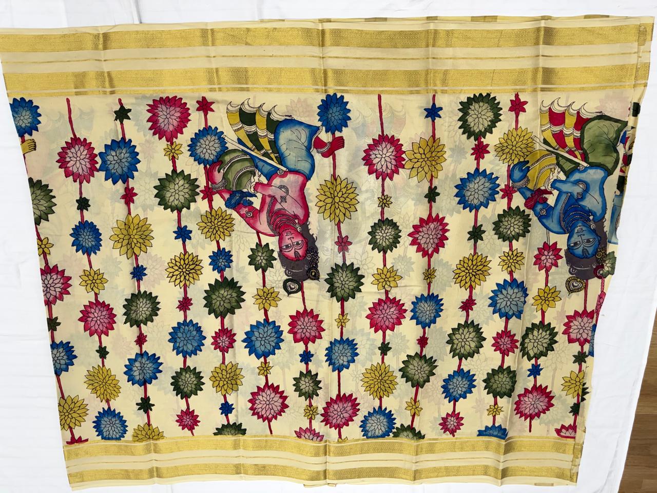 Kalamkari Mysore Silk